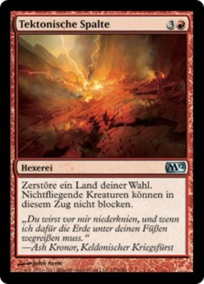 Tektonische Spalte kaufen - Magic 2012 bei TcG Love