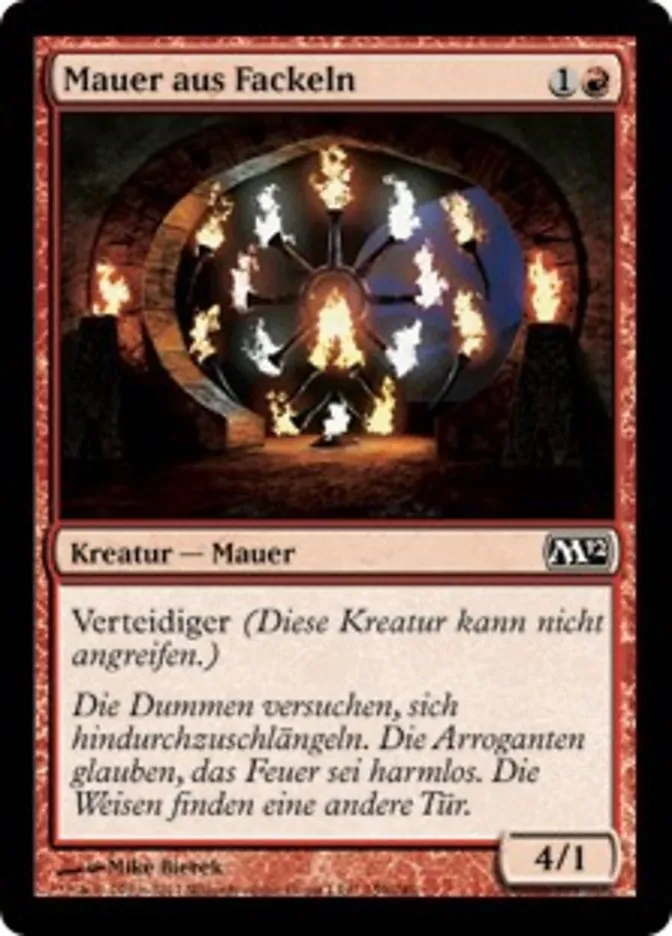 Mauer aus Fackeln kaufen - Magic 2012 bei TcG Love