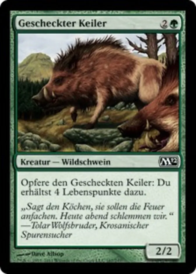 Gescheckter Keiler kaufen - Magic 2012 bei TcG Love