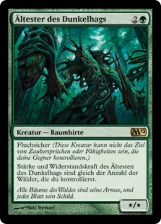 Ältester des Dunkelhags kaufen - Magic 2012 bei TcG Love