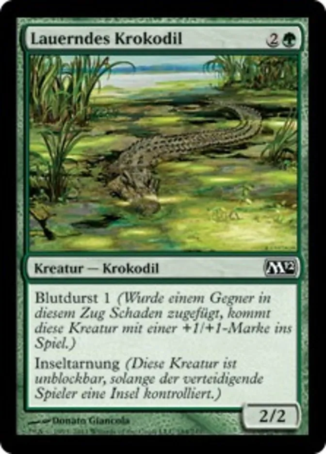 Lauerndes Krokodil kaufen - Magic 2012 bei TcG Love