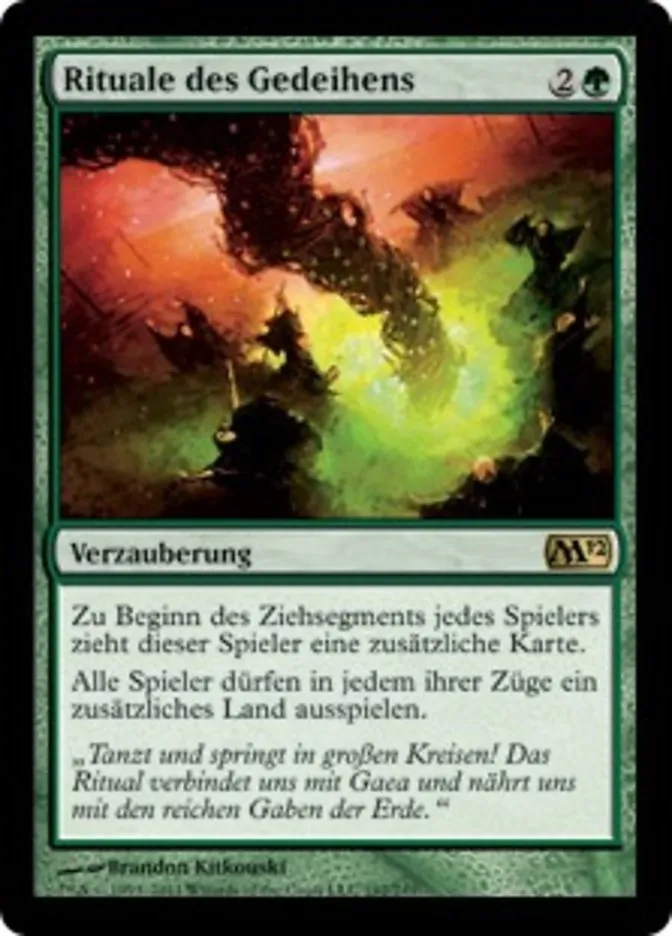 Rituale des Gedeihens kaufen - Magic 2012 bei TcG Love