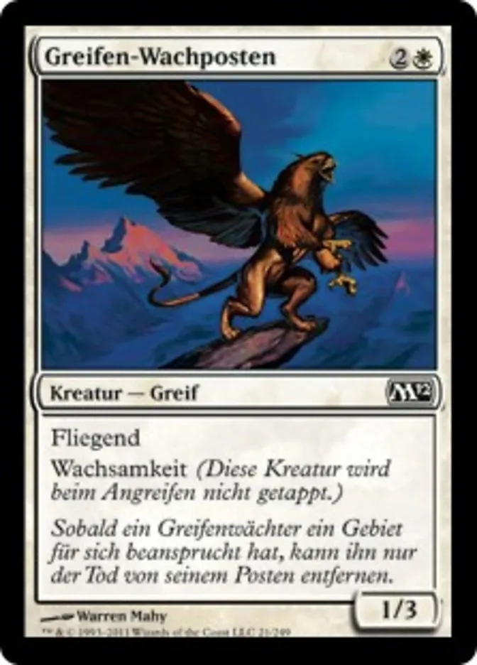 Greifen-Wachposten kaufen - Magic 2012 bei TcG Love