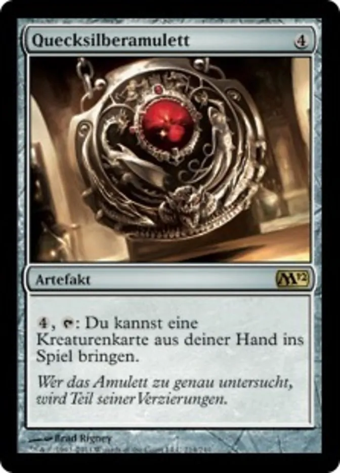 Quecksilberamulett kaufen - Magic 2012 bei TcG Love
