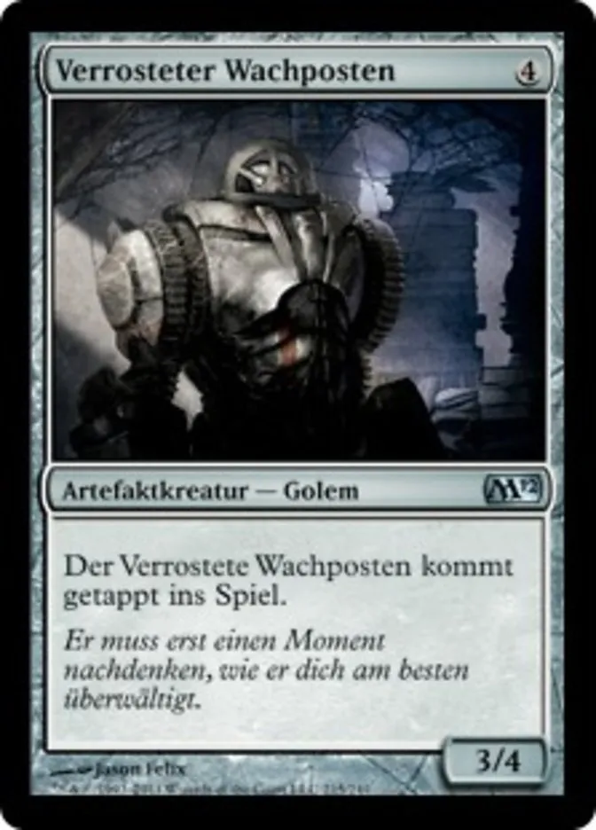 Verrosteter Wachposten kaufen - Magic 2012 bei TcG Love