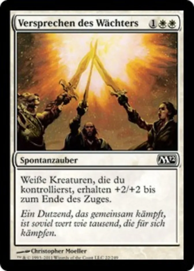 Versprechen des Wächters kaufen - Magic 2012 bei TcG Love