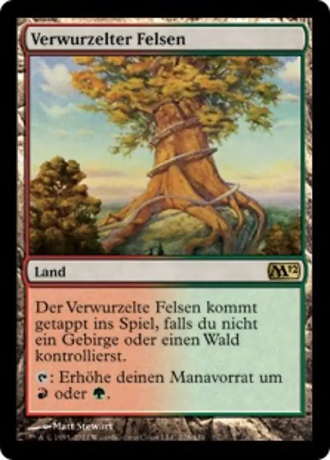Verwurzelter Felsen kaufen - Magic 2012 bei TcG Love