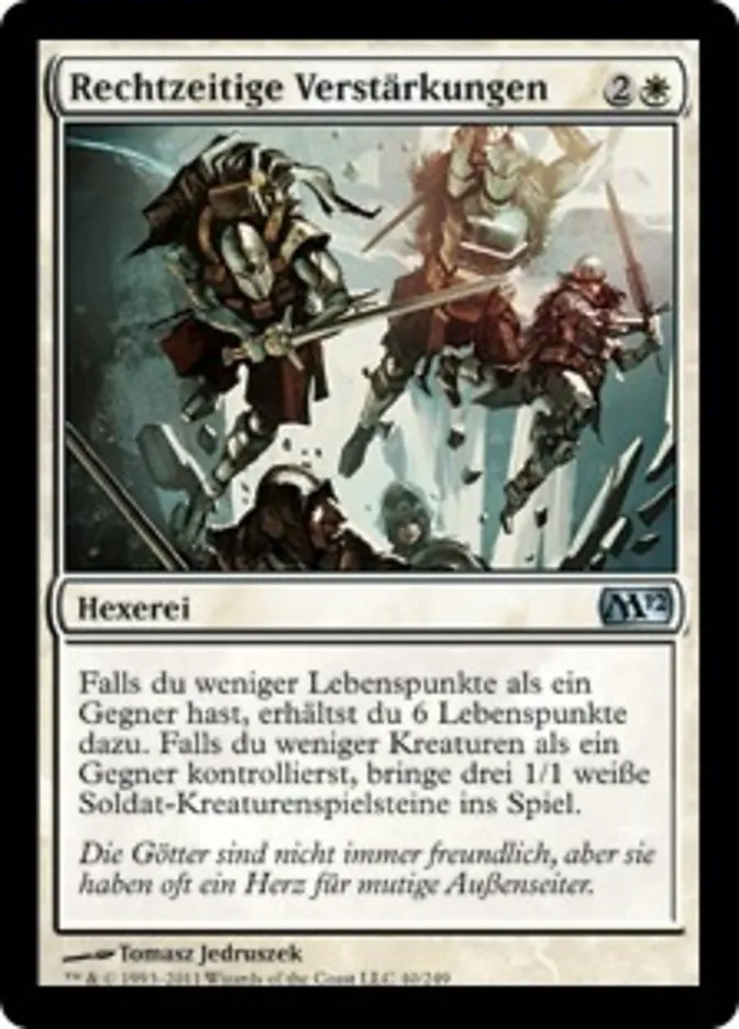Rechtzeitige Verstärkungen kaufen - Magic 2012 bei TcG Love