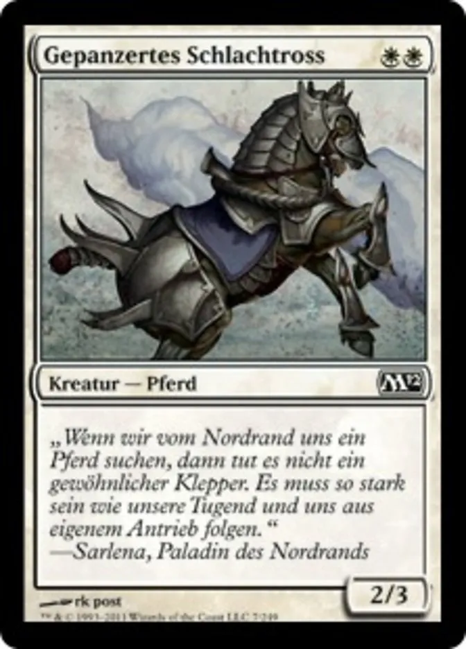 Gepanzertes Schlachtross kaufen - Magic 2012 bei TcG Love