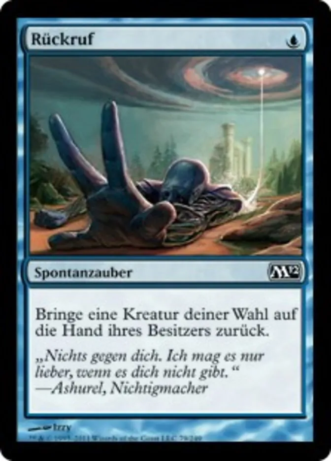 Rückruf kaufen - Magic 2012 bei TcG Love