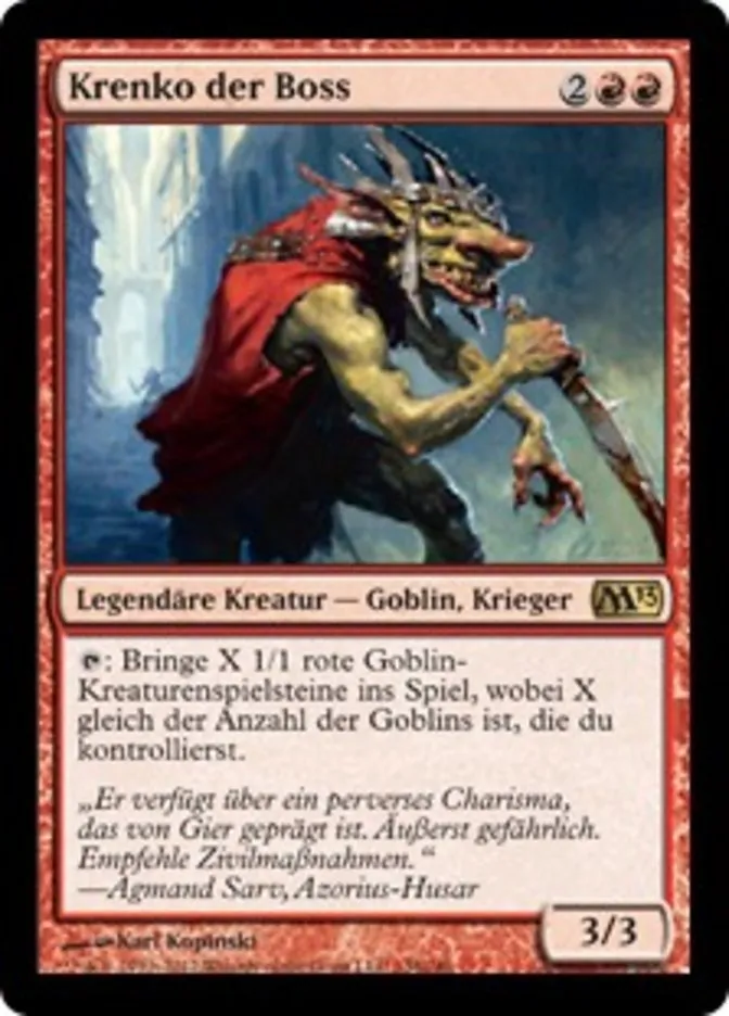 Krenko der Boss kaufen - Magic 2013 bei TcG Love