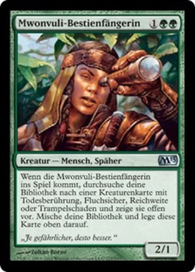 Mwonvuli-Bestienfängerin kaufen - Magic 2013 bei TcG Love