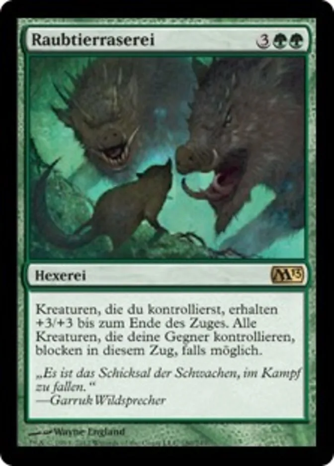 Raubtierraserei kaufen - Magic 2013 bei TcG Love