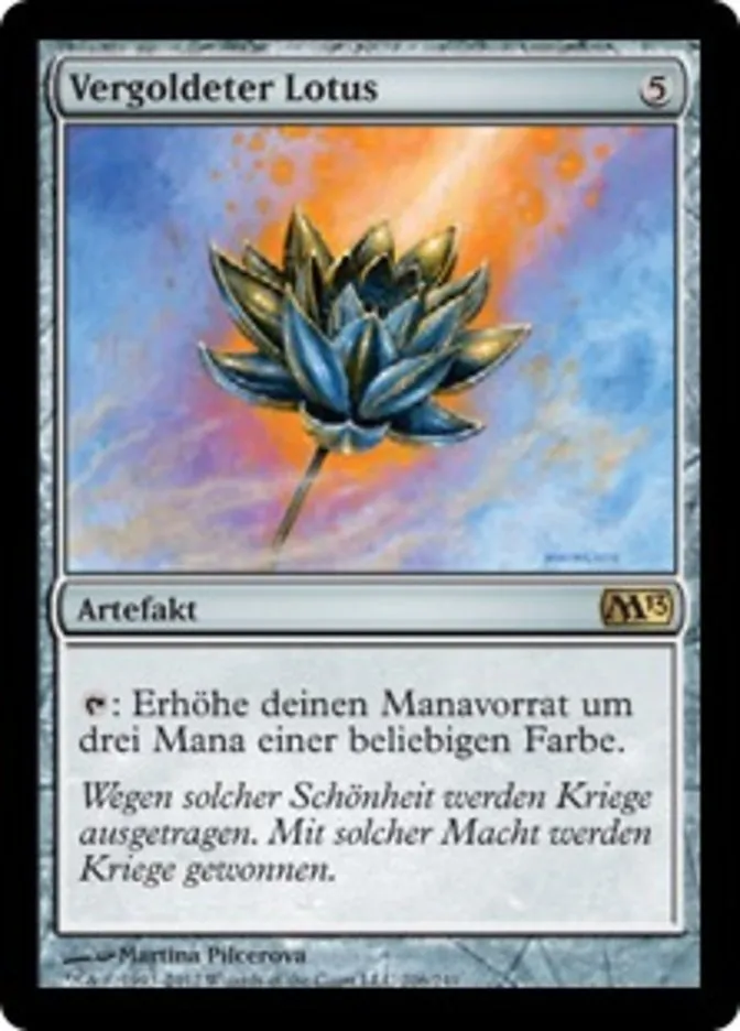 Vergoldeter Lotus kaufen - Magic 2013 bei TcG Love