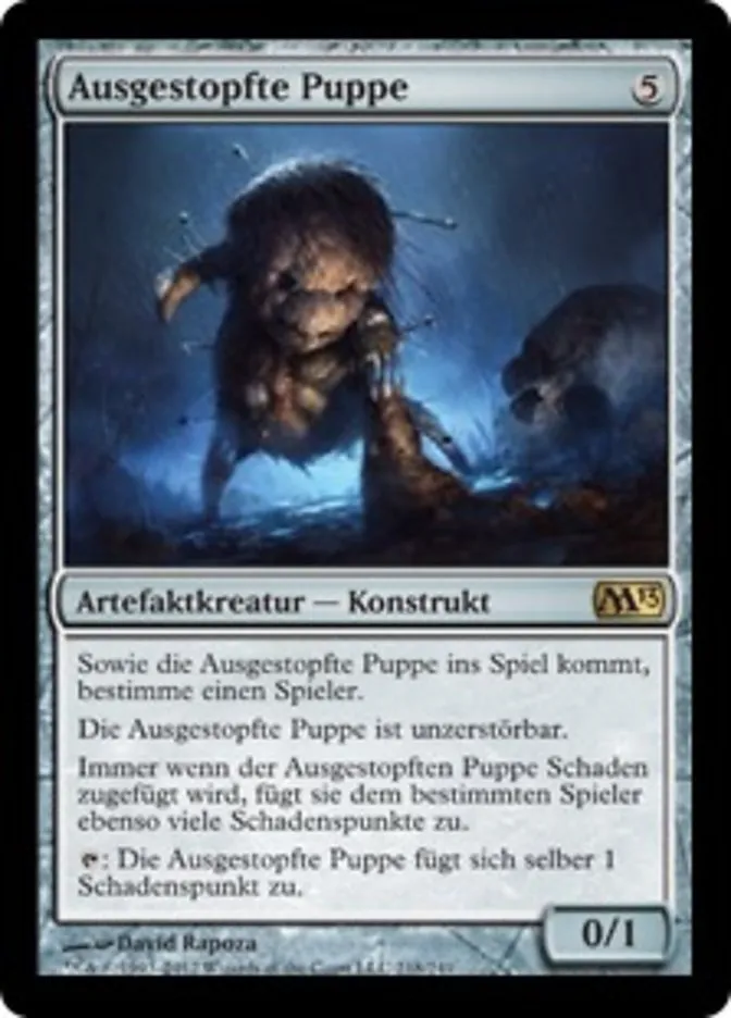 Ausgestopfte Puppe kaufen - Magic 2013 bei TcG Love