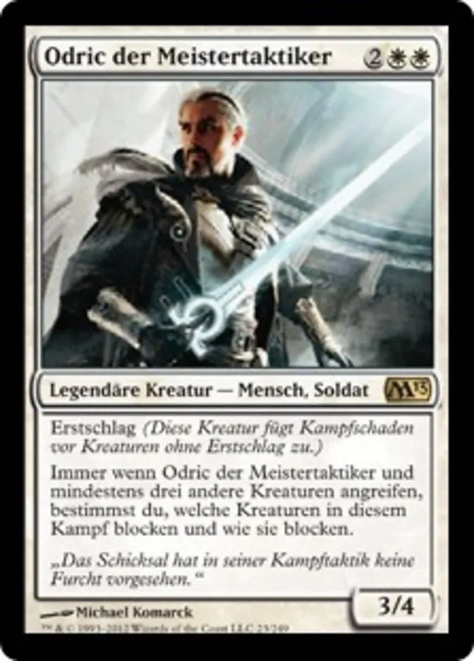 Odric der Meistertaktiker kaufen - Magic 2013 bei TcG Love