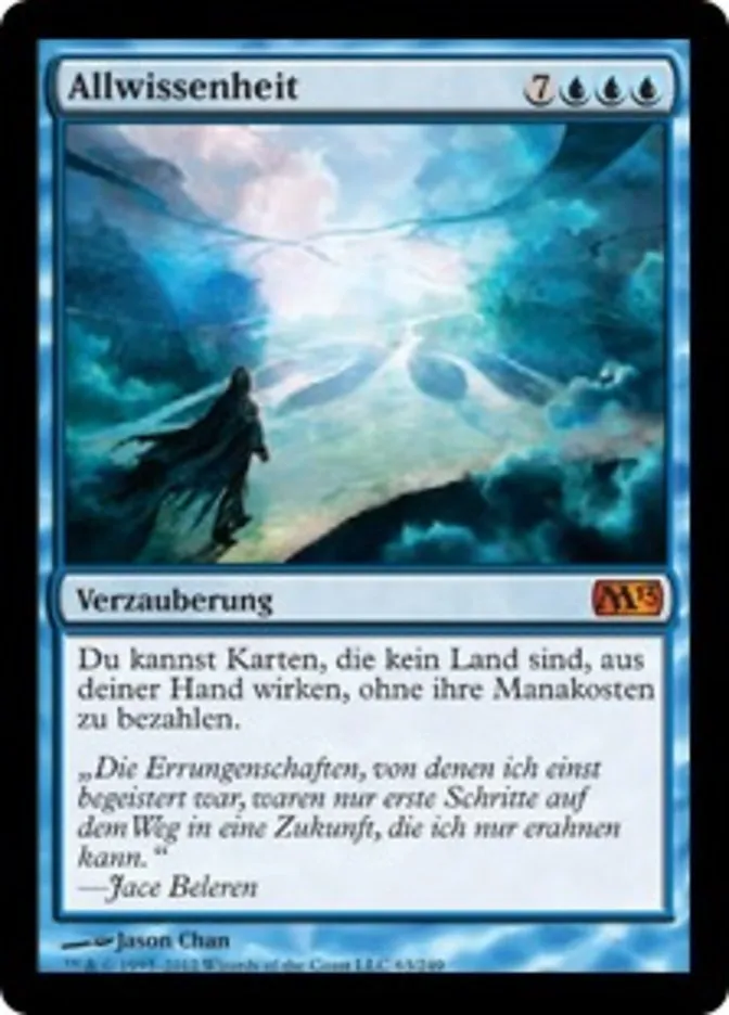 Allwissenheit kaufen - Magic 2013 bei TcG Love