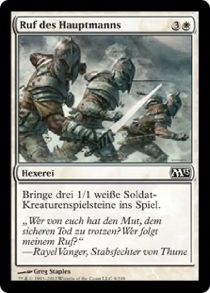 Ruf des Hauptmanns kaufen - Magic 2013 bei TcG Love