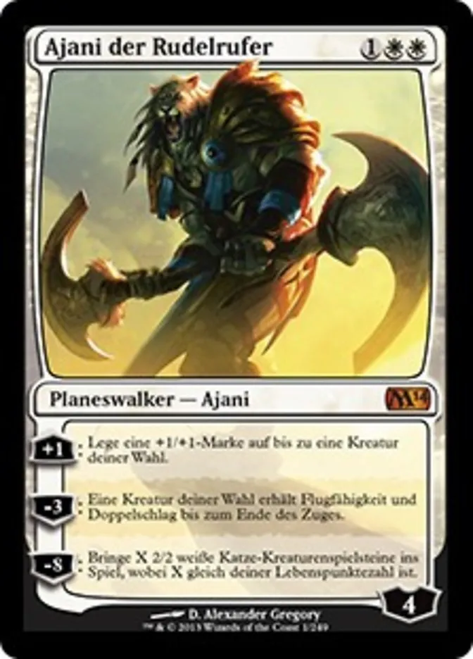 Ajani der Rudelrufer kaufen - Magic 2014 bei TcG Love