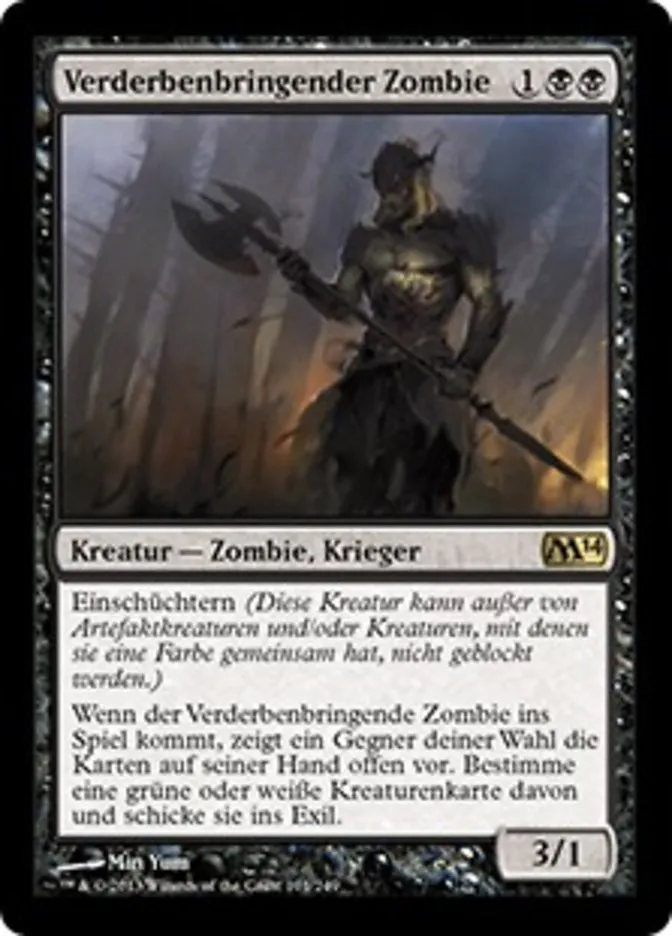 Verderbenbringender Zombie kaufen - Magic 2014 bei TcG Love