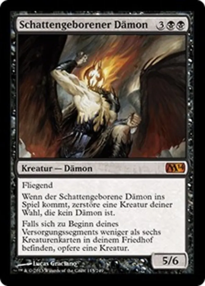 Schattengeborener Dämon kaufen - Magic 2014 bei TcG Love