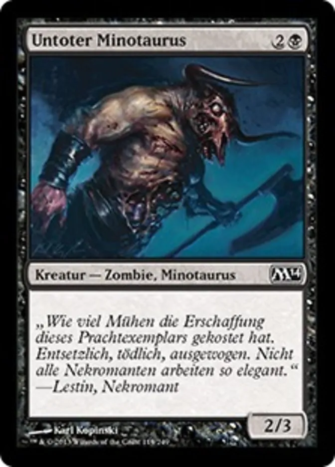 Untoter Minotaurus kaufen - Magic 2014 bei TcG Love