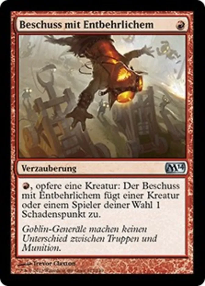 Beschuss mit Entbehrlichem kaufen - Magic 2014 bei TcG Love