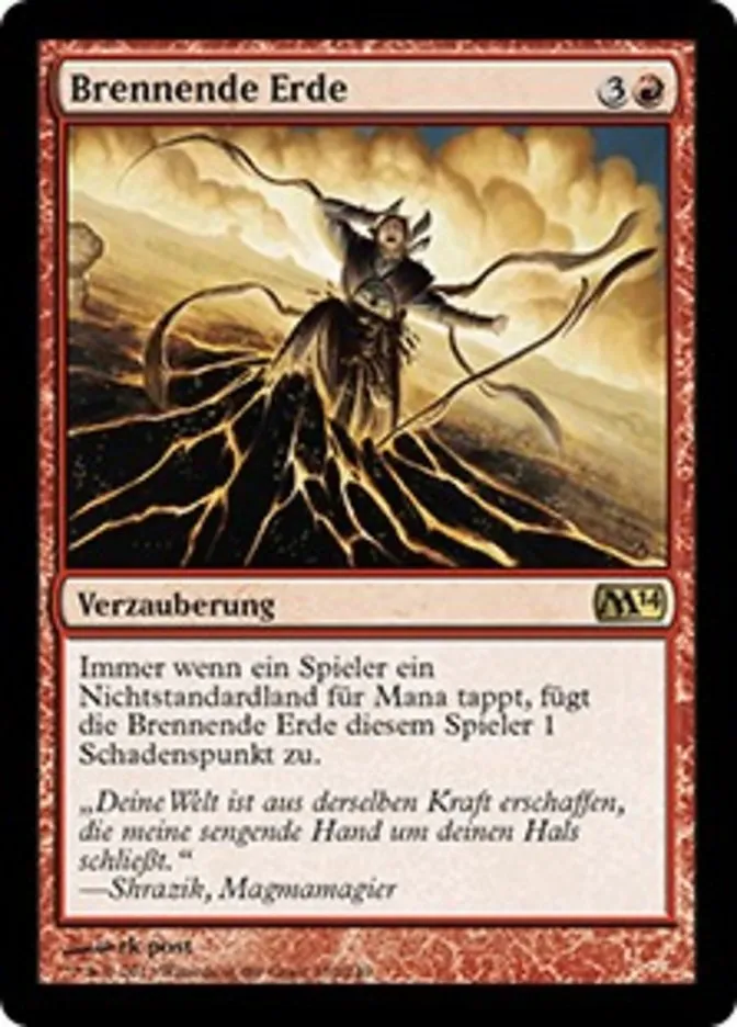 Brennende Erde kaufen - Magic 2014 bei TcG Love