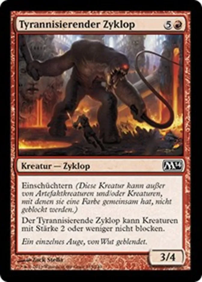 Tyrannisierender Zyklop kaufen - Magic 2014 bei TcG Love