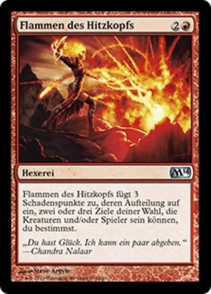 Flammen des Hitzkopfs kaufen - Magic 2014 bei TcG Love