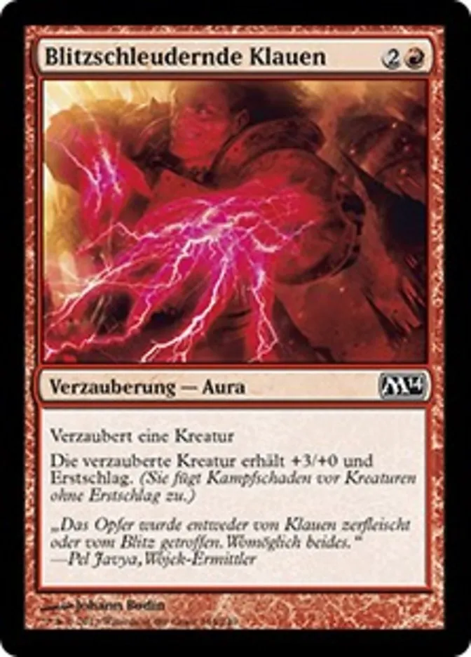 Blitzschleudernde Klauen kaufen - Magic 2014 bei TcG Love