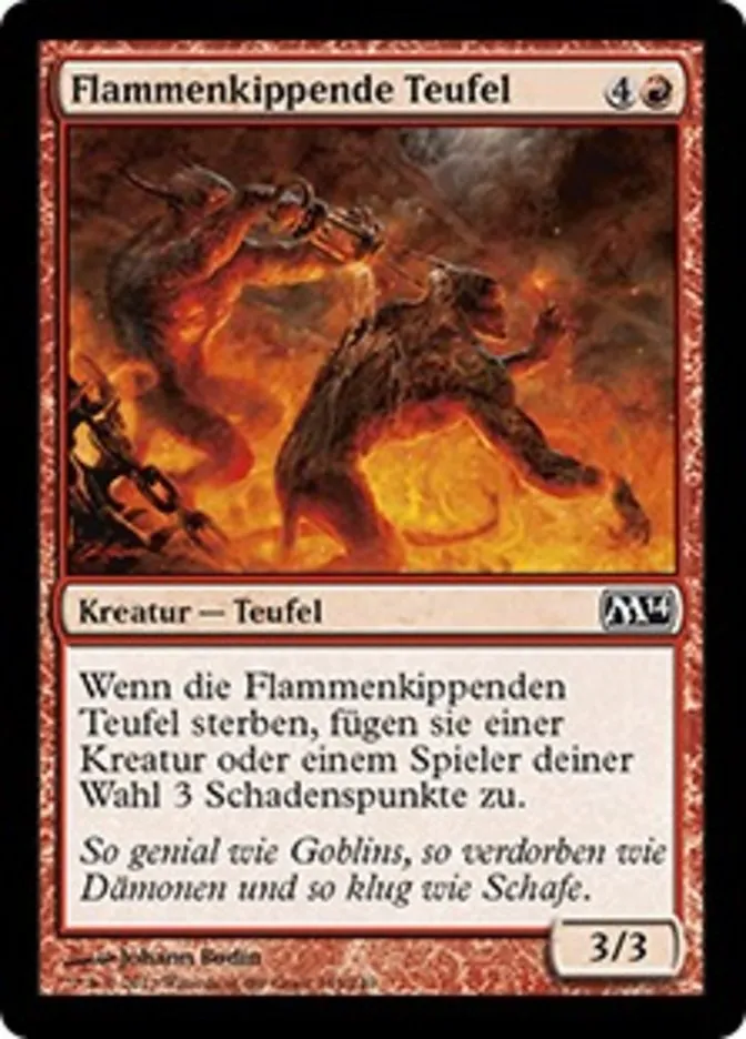 Flammenkippende Teufel kaufen - Magic 2014 bei TcG Love