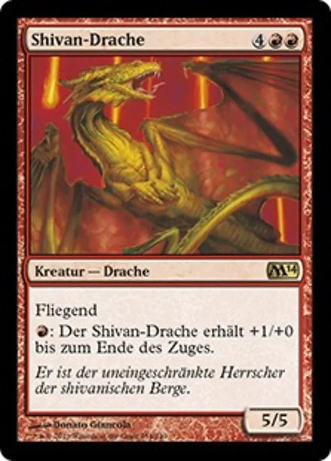 Shivan-Drache kaufen - Magic 2014 bei TcG Love