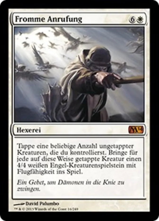 Fromme Anrufung kaufen - Magic 2014 bei TcG Love