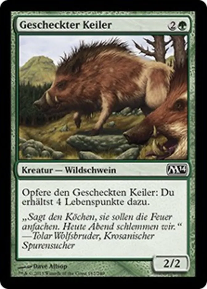 Gescheckter Keiler kaufen - Magic 2014 bei TcG Love
