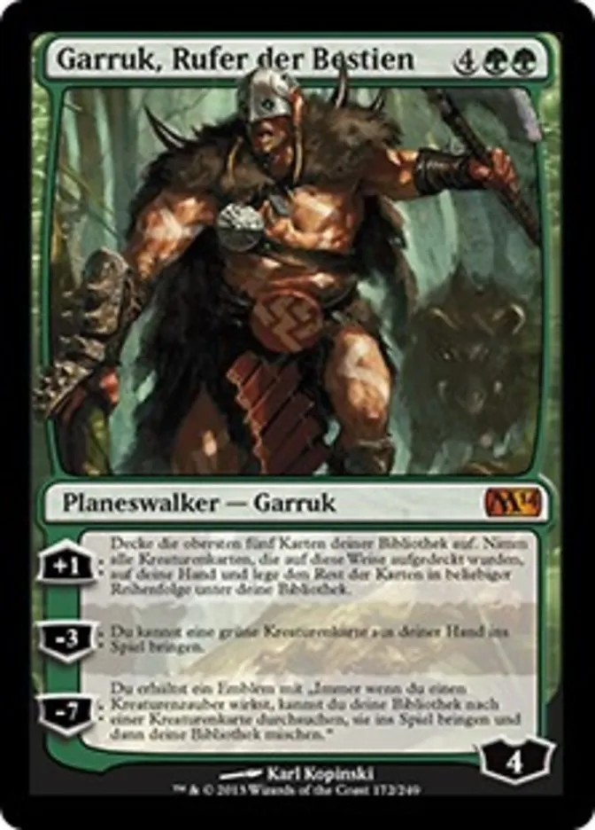 Garruk, Rufer der Bestien kaufen - Magic 2014 bei TcG Love