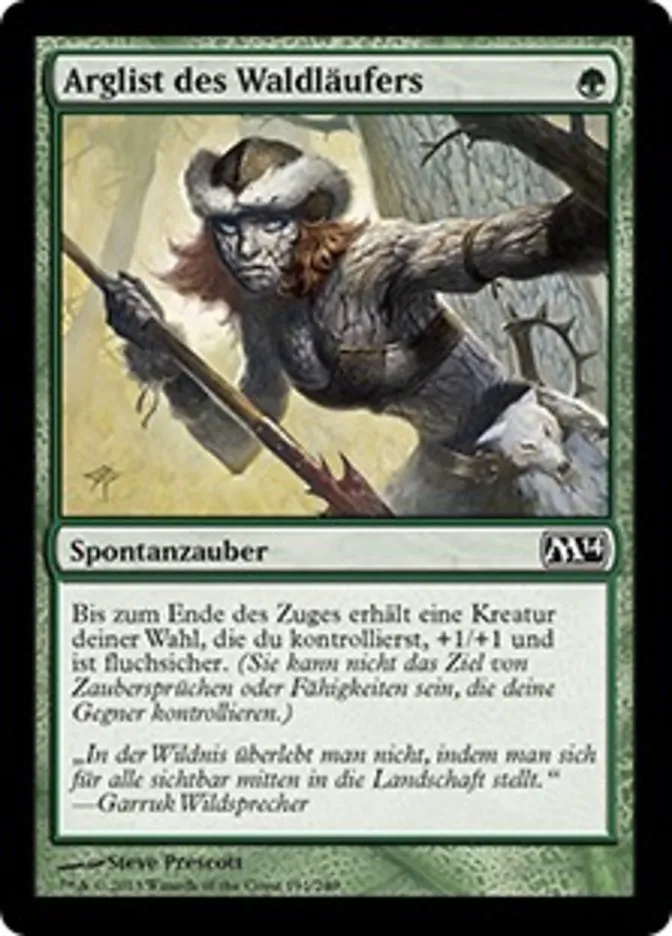 Arglist des Waldläufers kaufen - Magic 2014 bei TcG Love