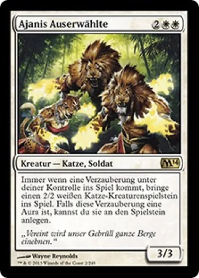 Ajanis Auserwählte kaufen - Magic 2014 bei TcG Love