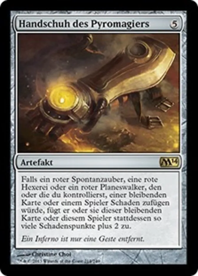 Handschuh des Pyromagiers kaufen - Magic 2014 bei TcG Love