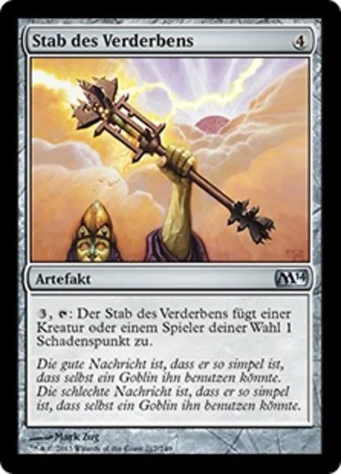 Stab des Verderbens kaufen - Magic 2014 bei TcG Love
