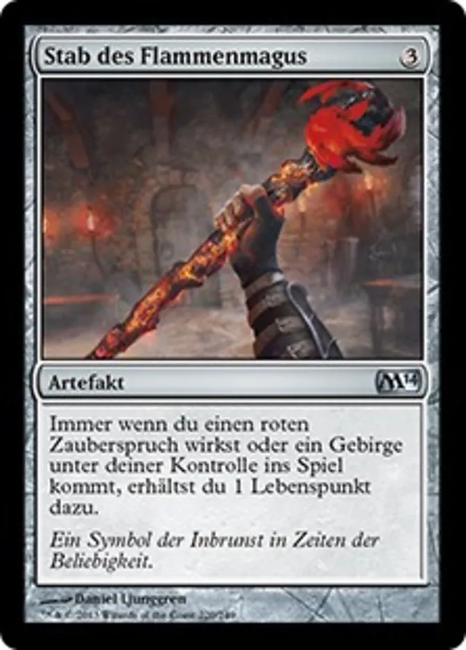 Stab des Flammenmagus kaufen - Magic 2014 bei TcG Love