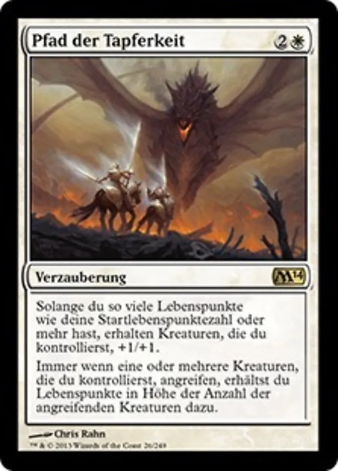 Pfad der Tapferkeit kaufen - Magic 2014 bei TcG Love
