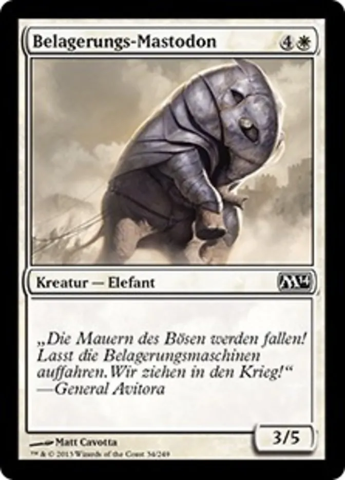 Belagerungs-Mastodon kaufen - Magic 2014 bei TcG Love