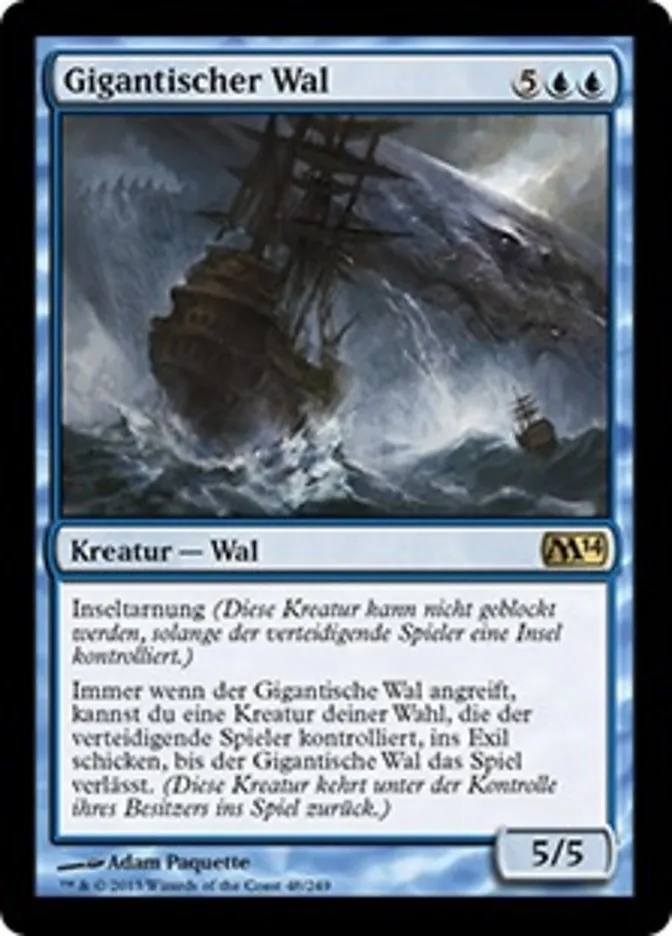 Gigantischer Wal kaufen - Magic 2014 bei TcG Love