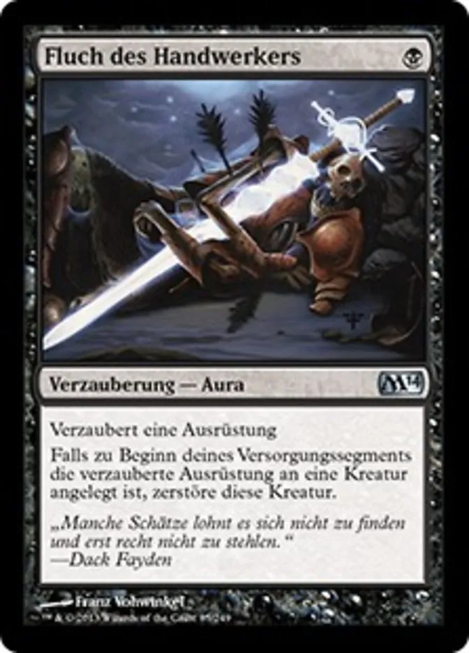 Fluch des Handwerkers kaufen - Magic 2014 bei TcG Love