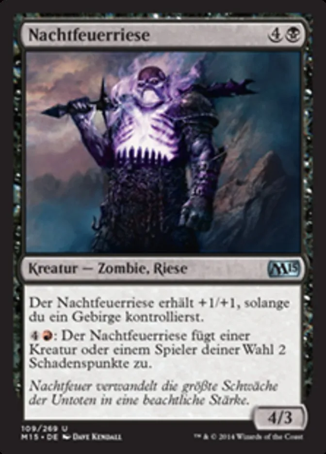 Nachtfeuerriese kaufen - Magic 2015 bei TcG Love