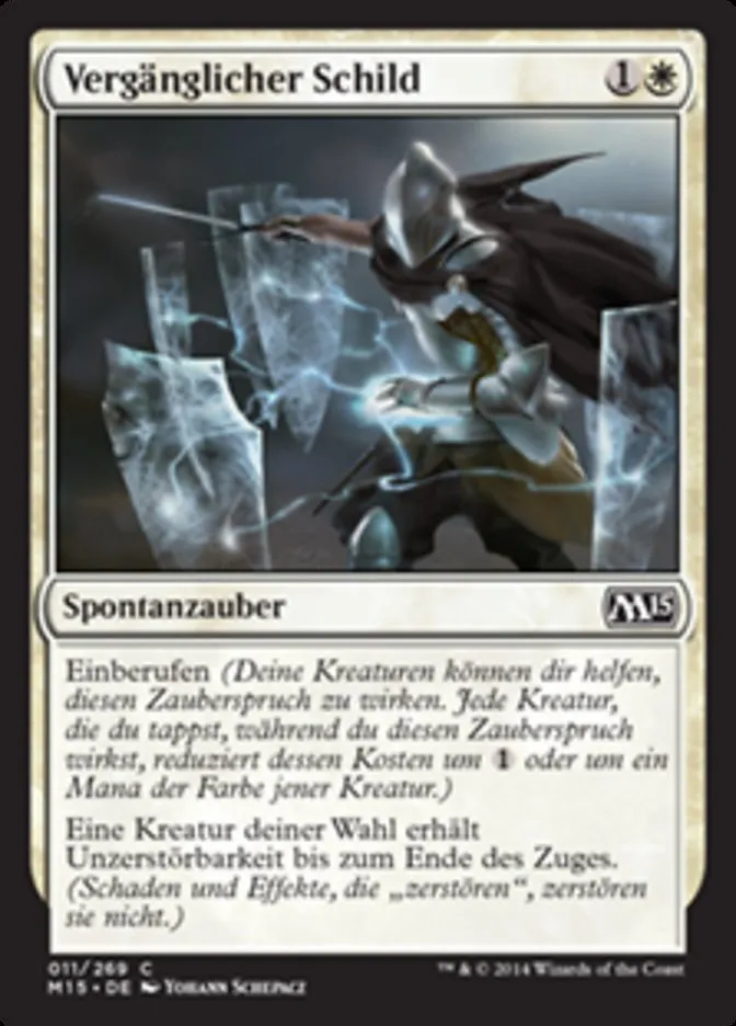 Vergänglicher Schild kaufen - Magic 2015 bei TcG Love