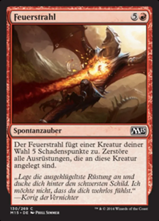 Feuerstrahl kaufen - Magic 2015 bei TcG Love