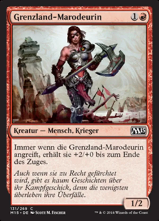 Grenzland-Marodeurin kaufen - Magic 2015 bei TcG Love