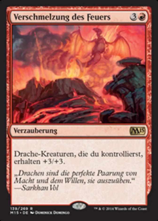 Verschmelzung des Feuers kaufen - Magic 2015 bei TcG Love
